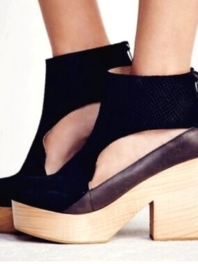 Free people suede clogs